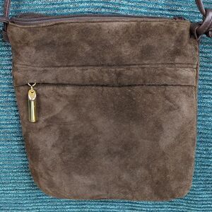 Bechamel Soft Suedecloth Crossbody Bag